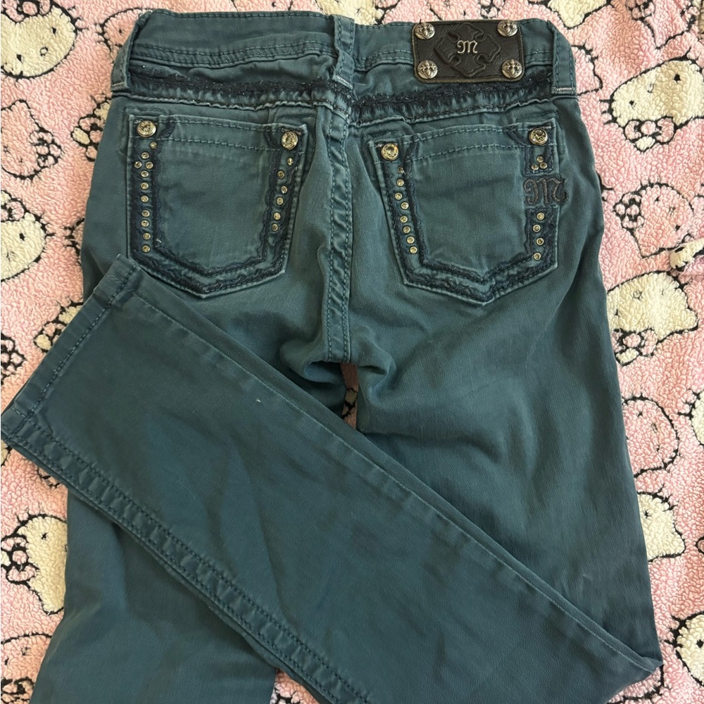 teal miss me jeans kids